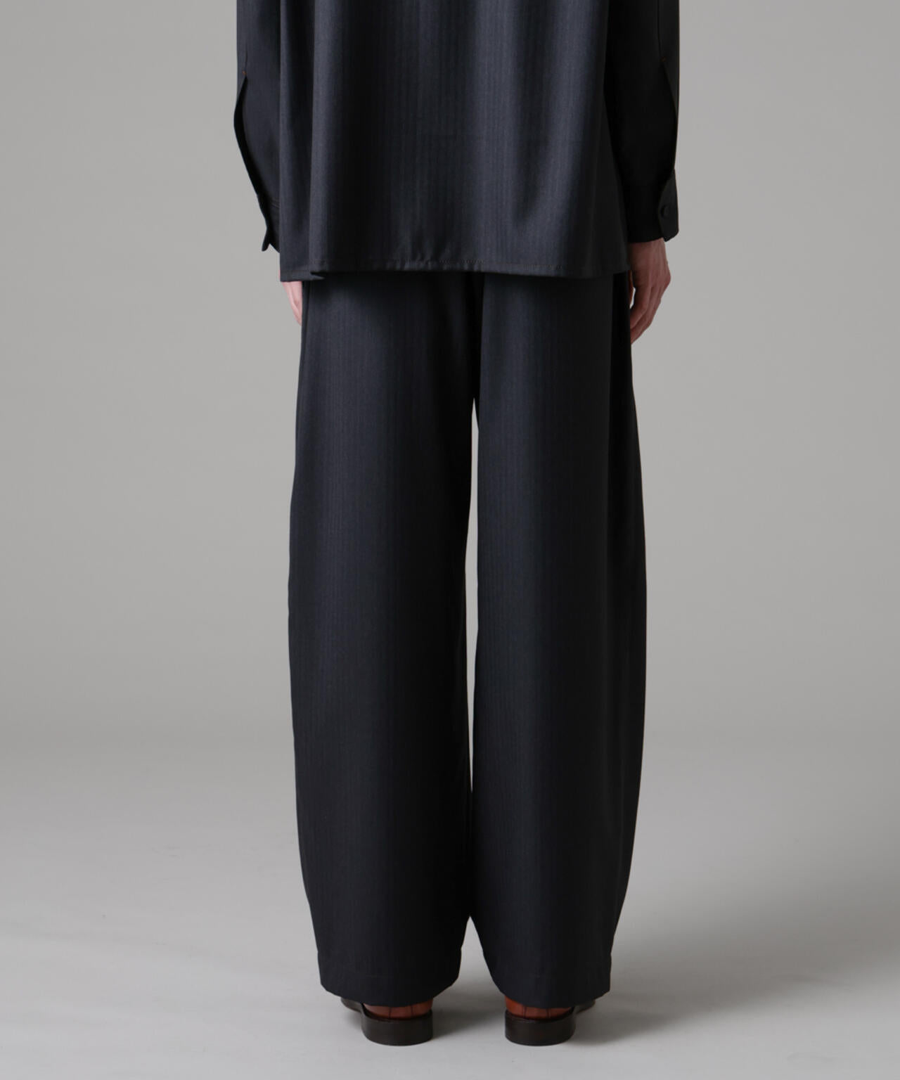 「ASSEMBLANC」イタリアミルズファブリックイージーパンツ(セットアップ可) 6685127224