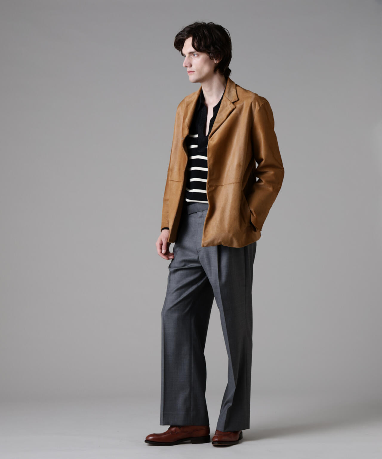 「ASSEMBLANC」Loro Piana FAB.トラウザーズ 6685127225