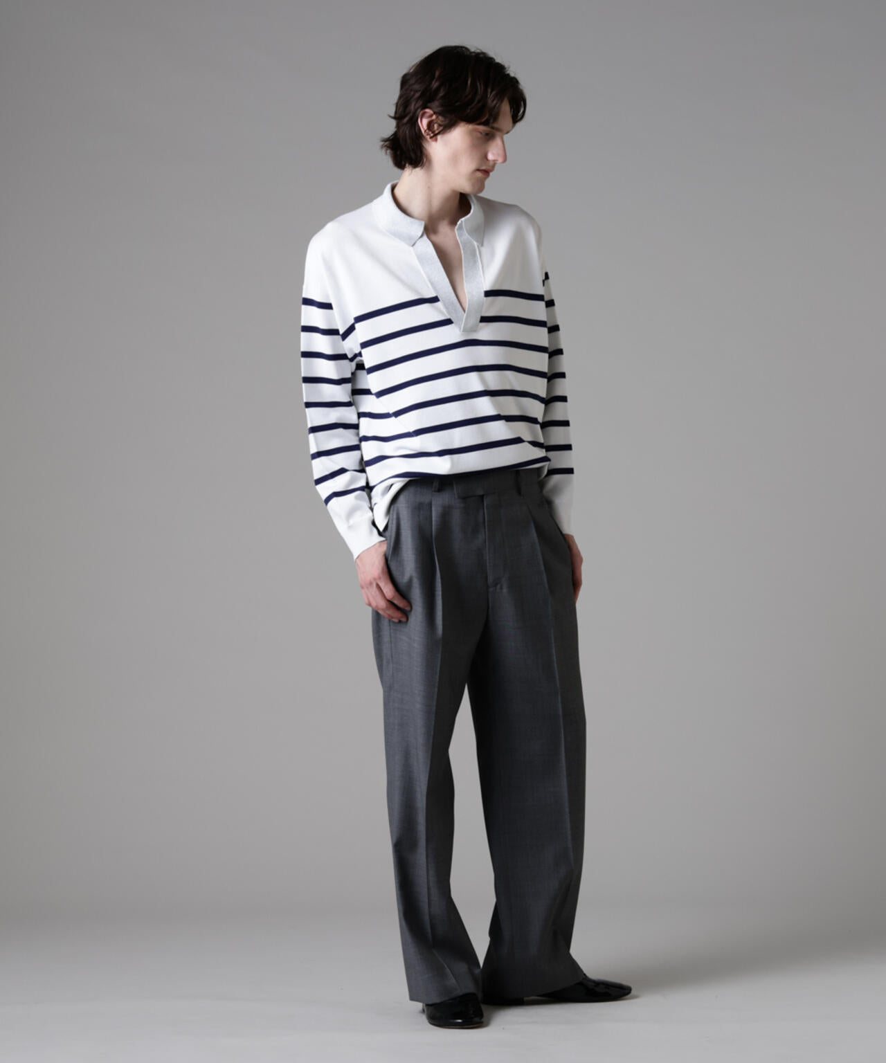 「ASSEMBLANC」Loro Piana FAB.トラウザーズ 6685127225