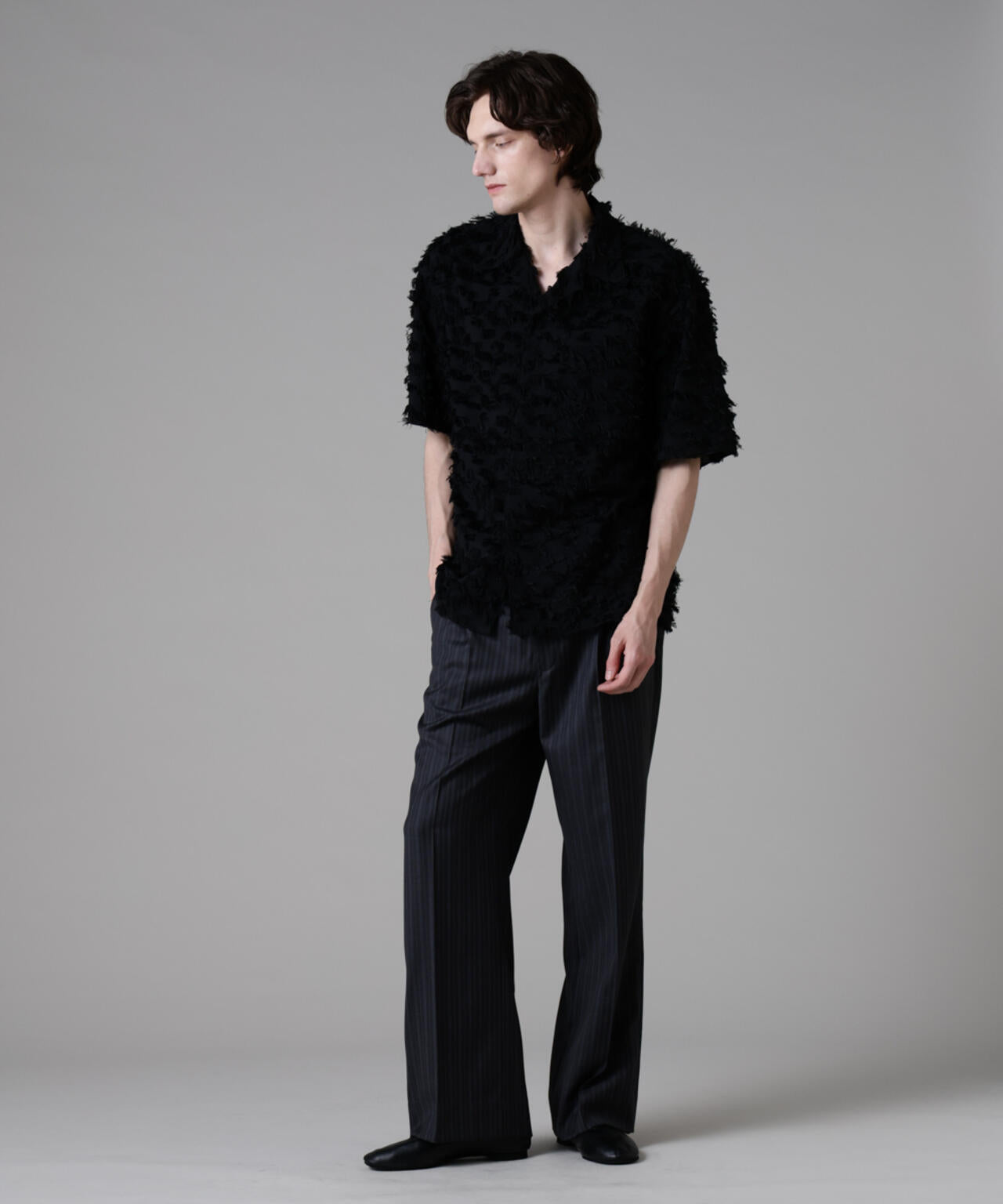 「ASSEMBLANC」Loro Piana FAB.トラウザーズ 6685127225