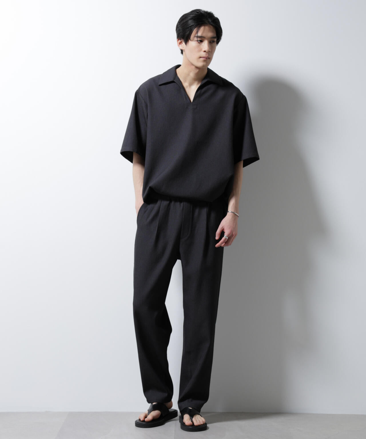 「MC」coveross(R)EOS ポリエステル リラックスワイドパンツ 6685127226