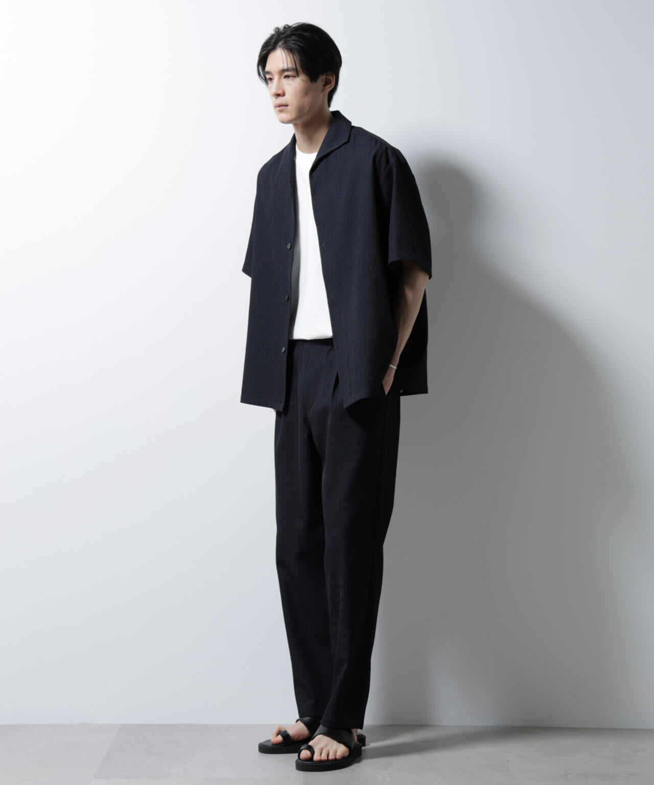 「MC」coveross(R)EOS ポリエステル リラックスワイドパンツ 6685127226