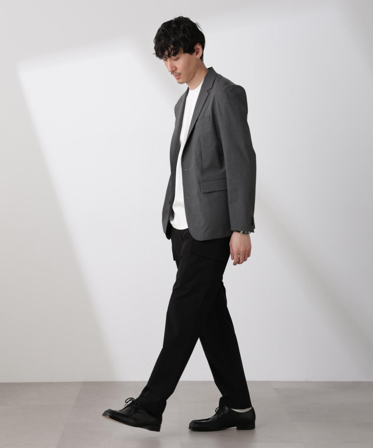 「N trousers」スリムストレッチ カーゴパンツ 6685127229
