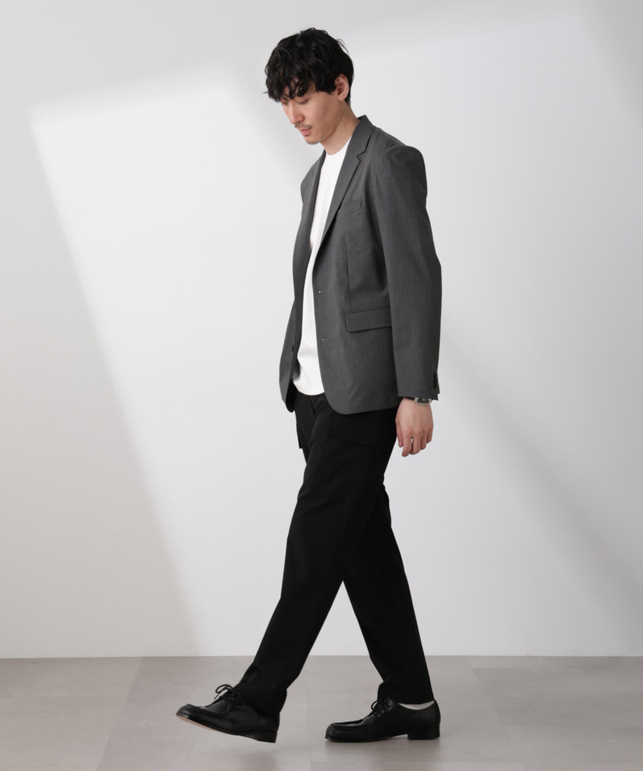 「N trousers」スリムストレッチ カーゴパンツ 6685127229