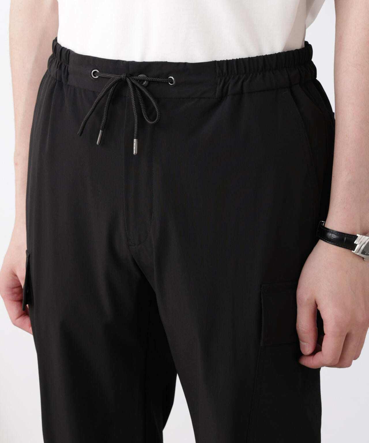 「N trousers」スリムストレッチ カーゴパンツ 6685127229