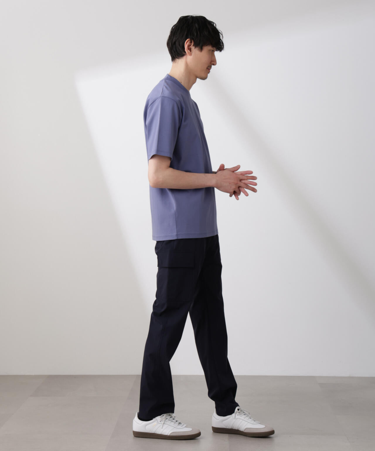 「N trousers」スリムストレッチ カーゴパンツ 6685127229