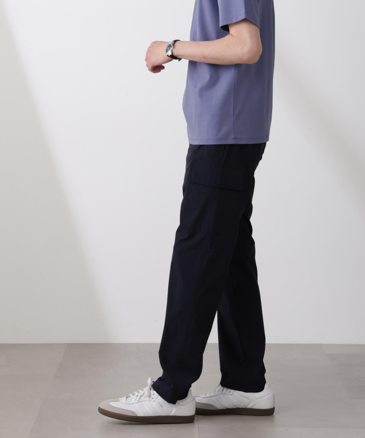 「N trousers」スリムストレッチ カーゴパンツ 6685127229