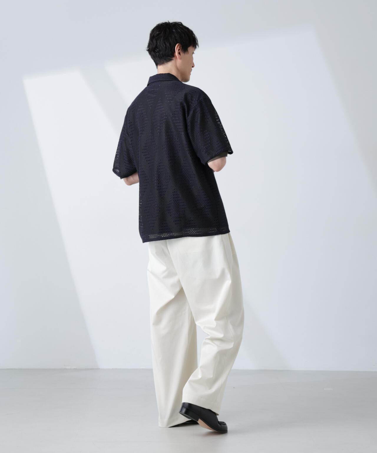 「大人のワイドパンツ」2タックワイドトラウザーズ 6685127232