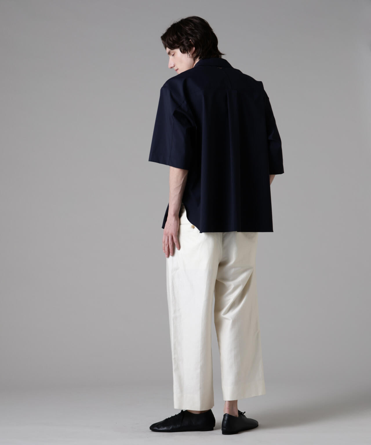 「ASSEMBLANC」リネンブレンドマーベルトパンツ 6685127233