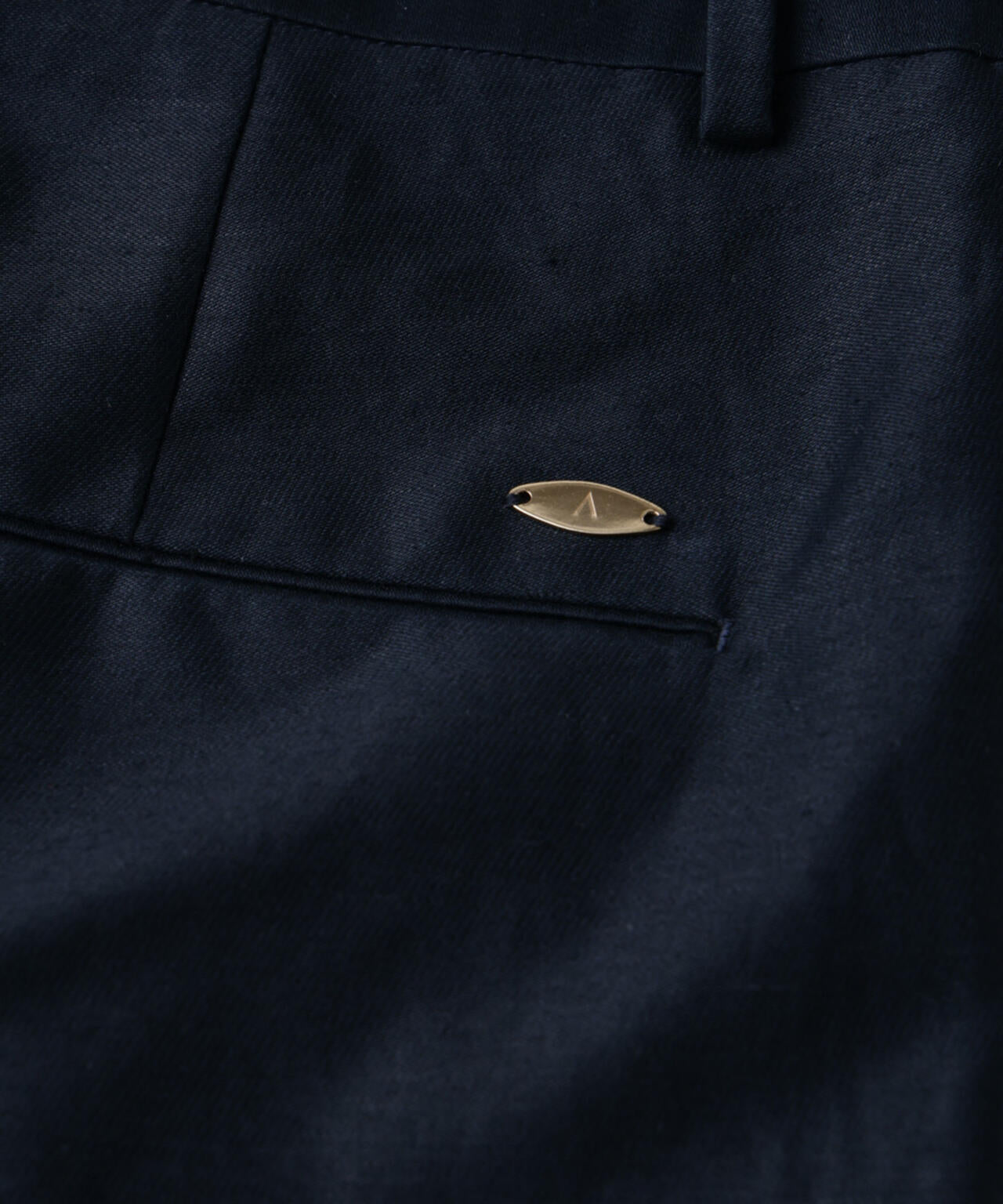 「ASSEMBLANC」リネンブレンドマーベルトパンツ 6685127233