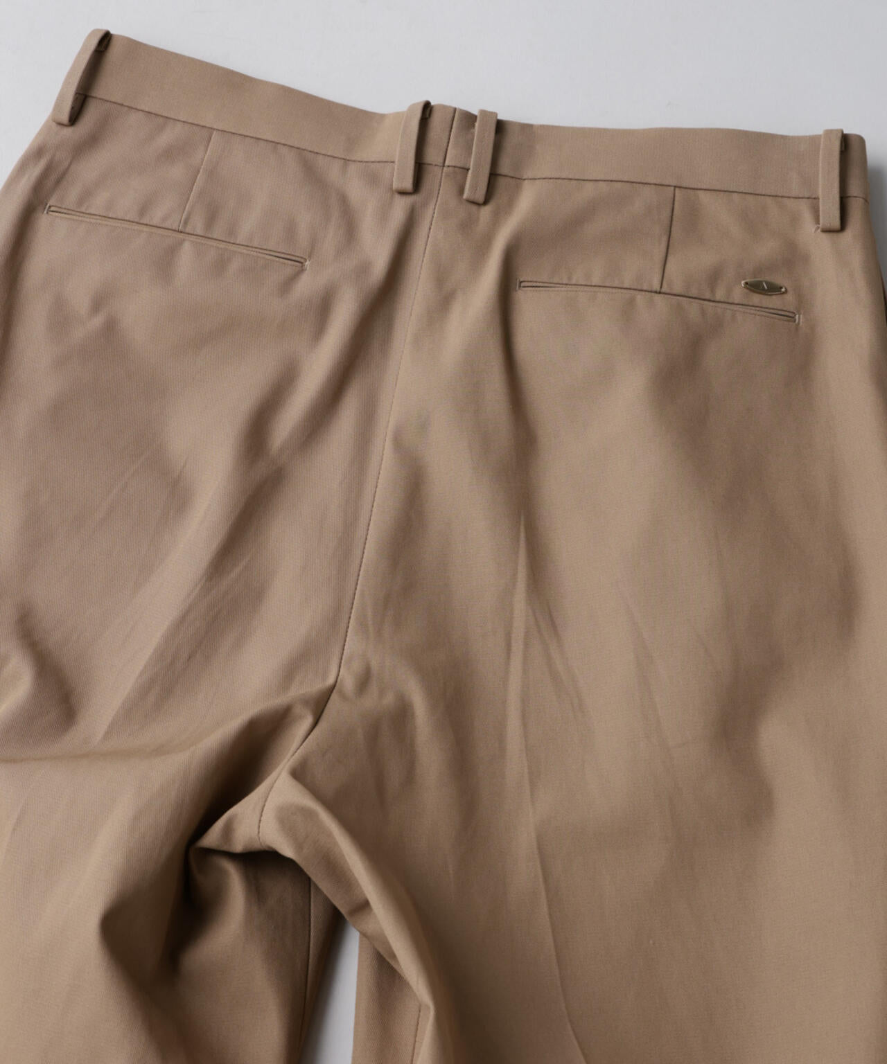 「ASSEMBLANC」ハイツイストギャバベルトスラックス 6685127234