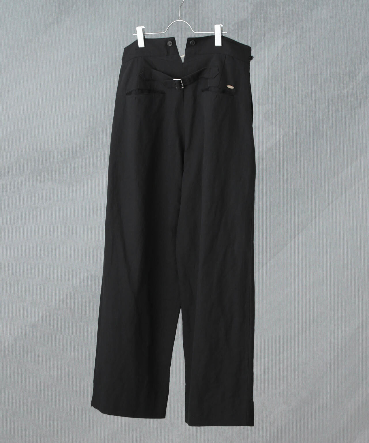 「ASSEMBLANC」コットンヘンプ2タックバギーパンツ 6685127235