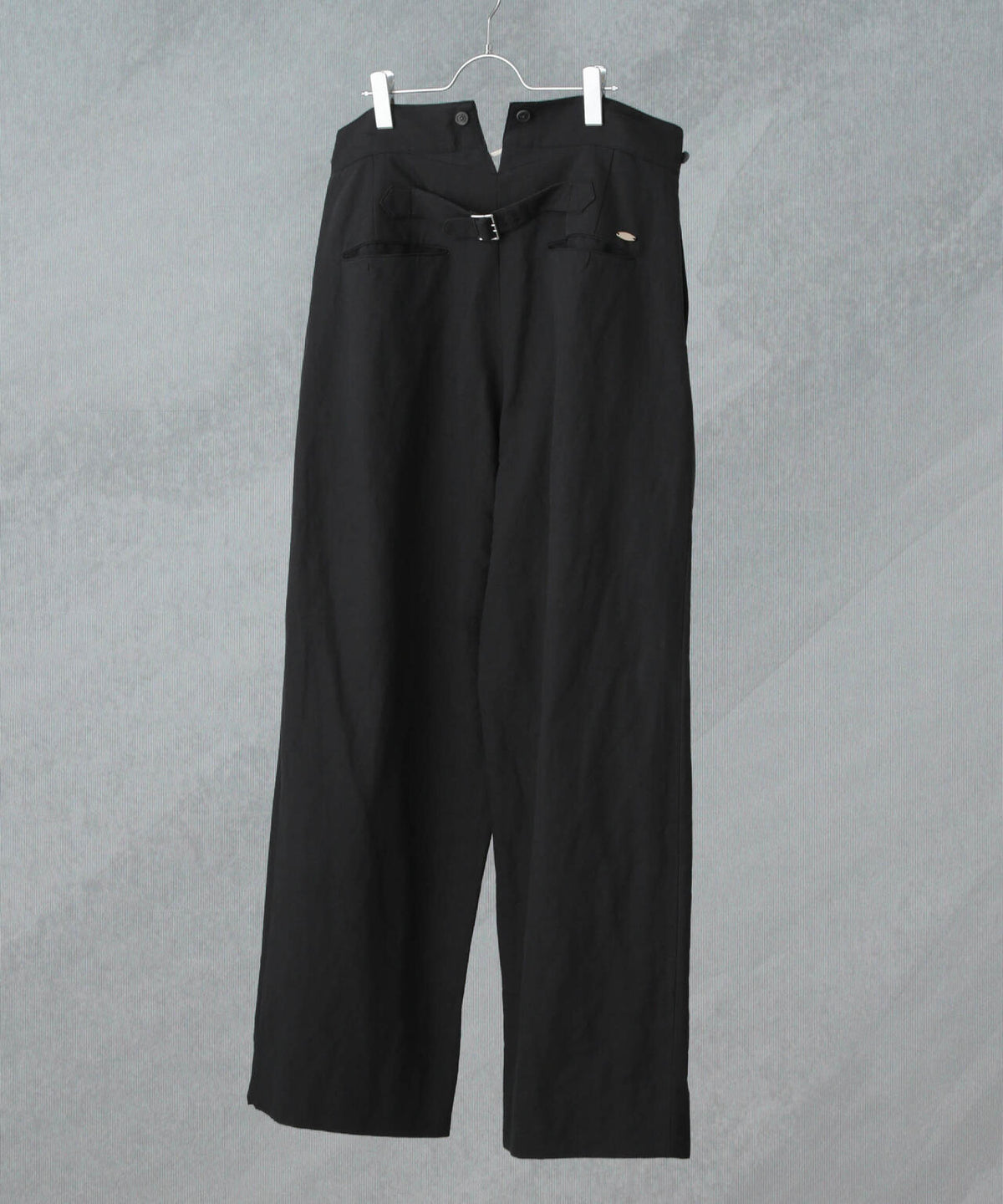 「ASSEMBLANC」コットンヘンプ2タックバギーパンツ 6685127235