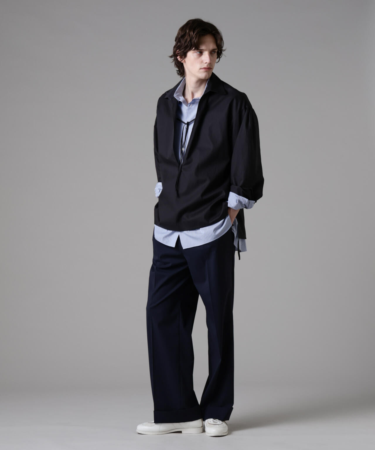 「ASSEMBLANC」ウォッシャブルW/T1タックイージースラックス 6685127236