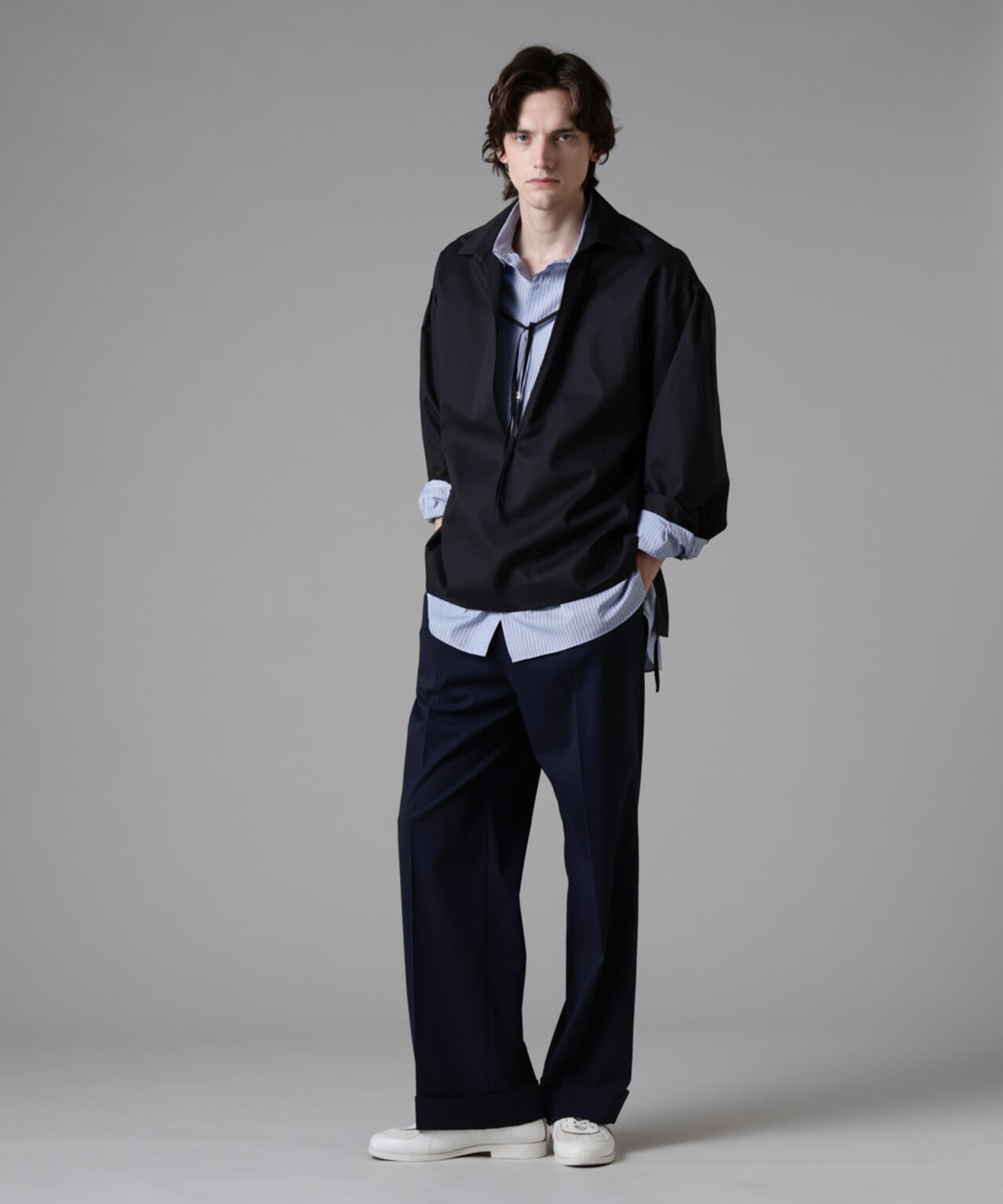 「ASSEMBLANC」ウォッシャブルW/T1タックイージースラックス 6685127236