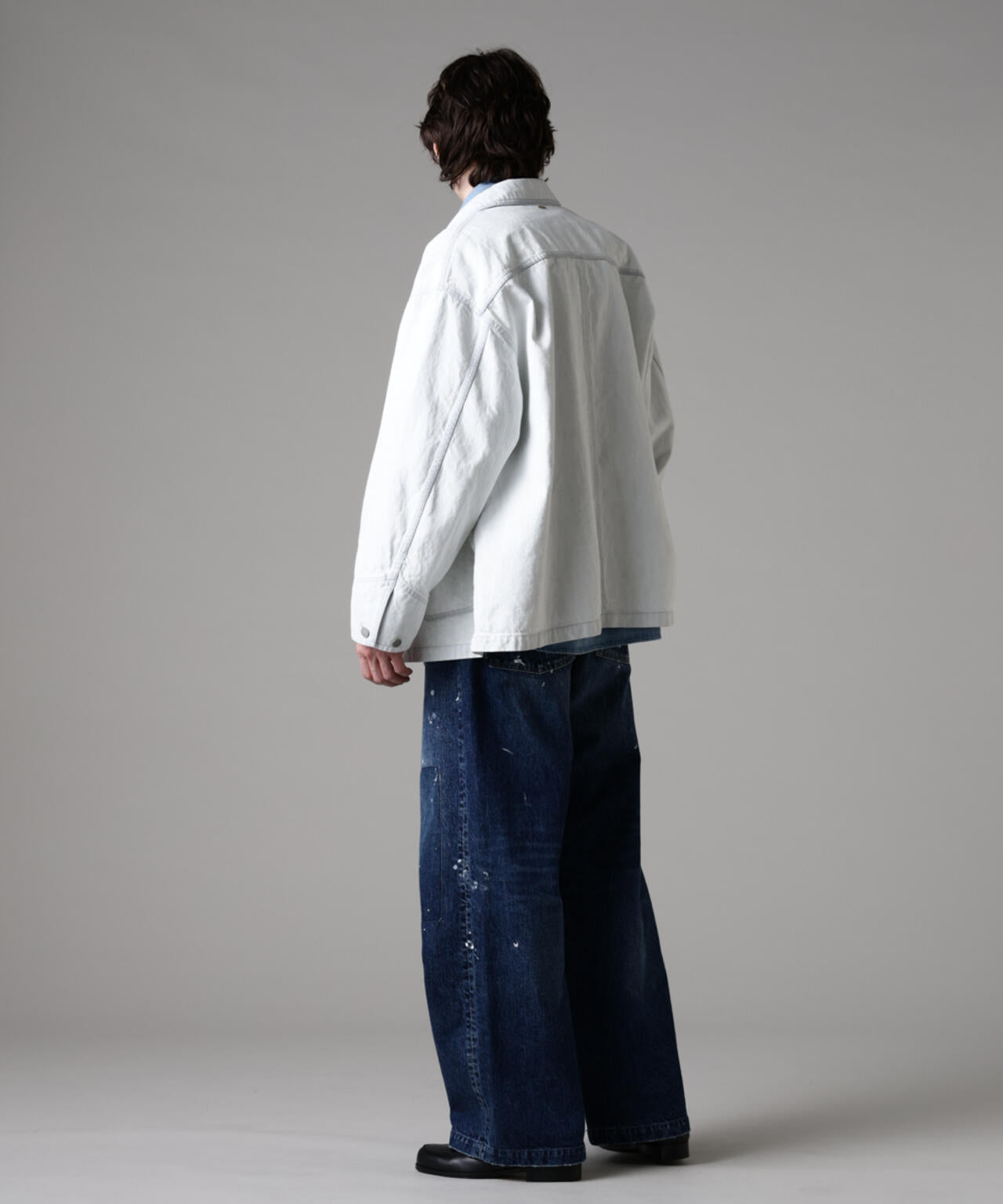 「ASSEMBLANC」リメイクワイドデニムパンツ(セットアップ可) 6685127237