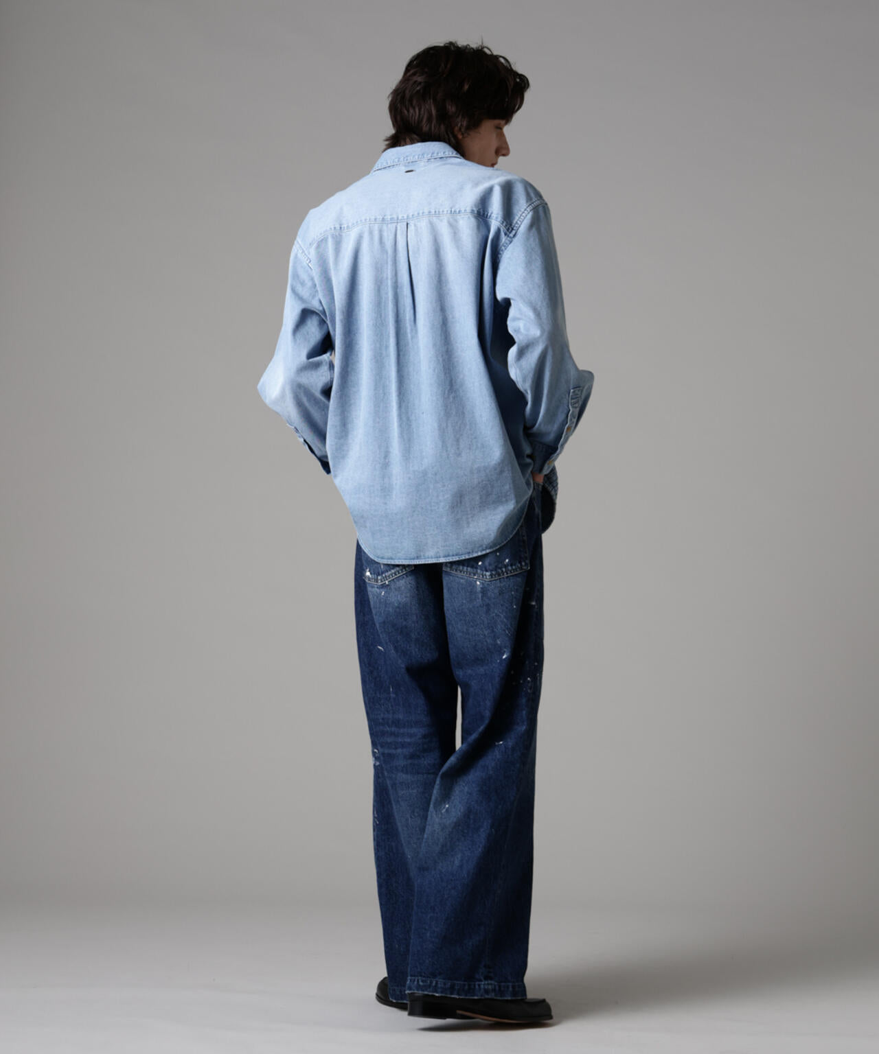 「ASSEMBLANC」リメイクワイドデニムパンツ(セットアップ可) 6685127237