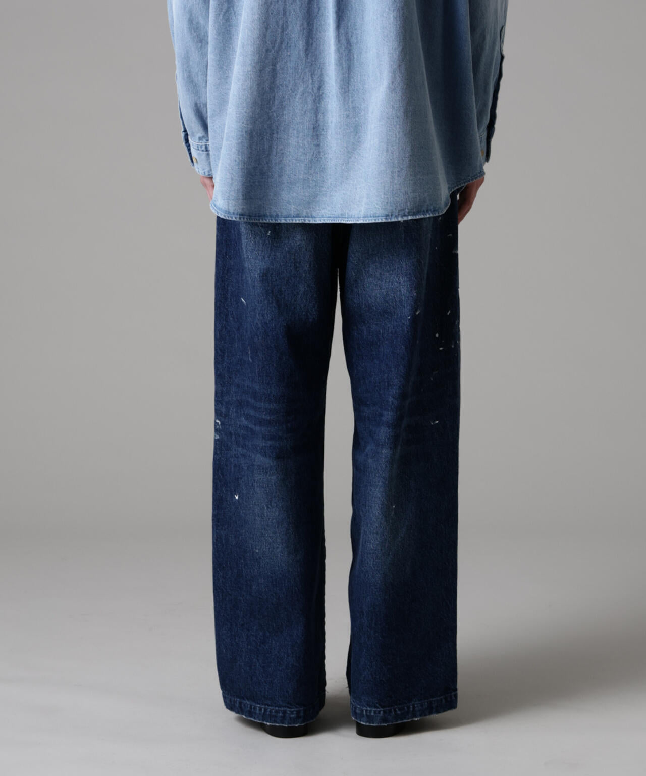 「ASSEMBLANC」リメイクワイドデニムパンツ(セットアップ可) 6685127237