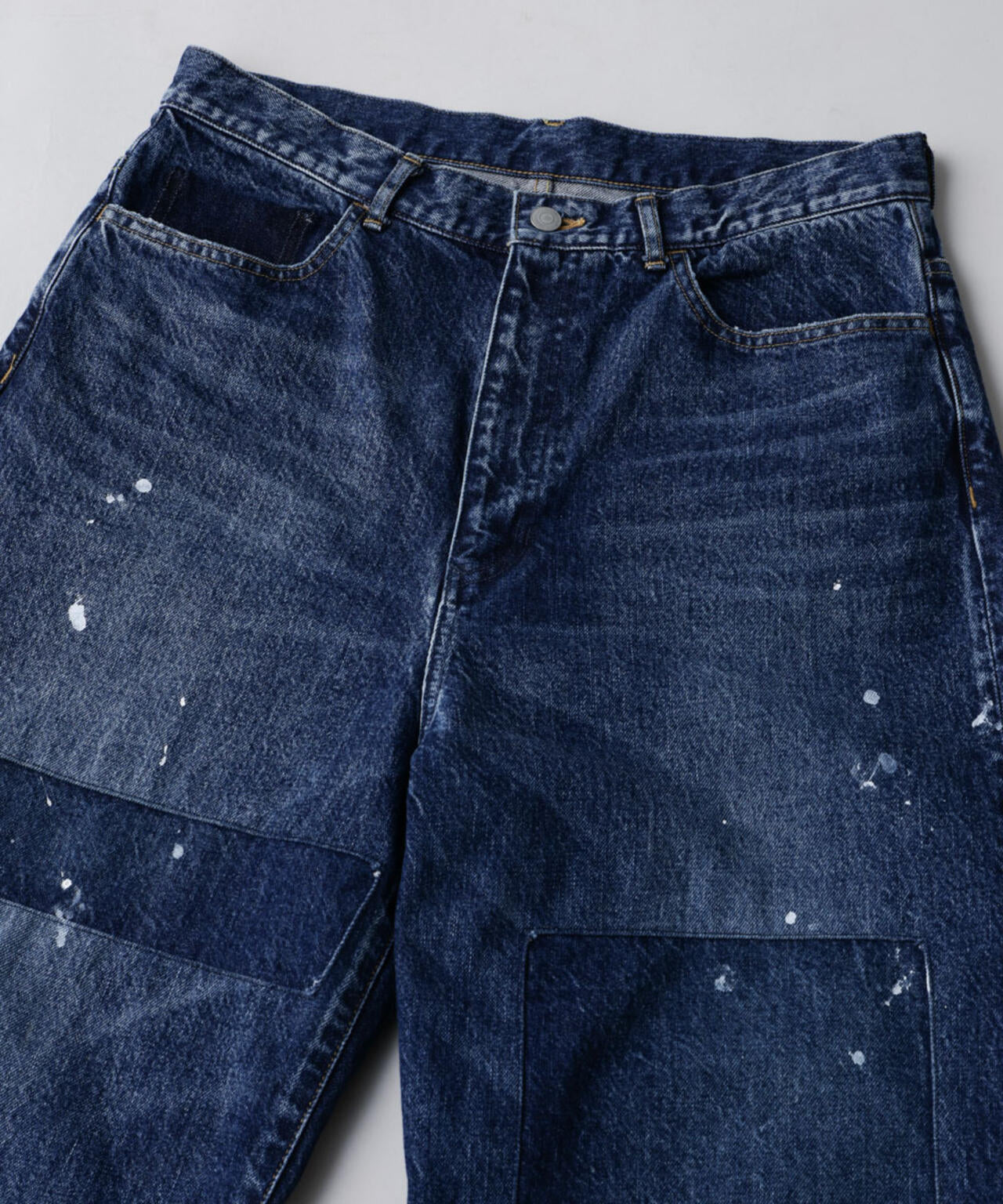 「ASSEMBLANC」リメイクワイドデニムパンツ(セットアップ可) 6685127237