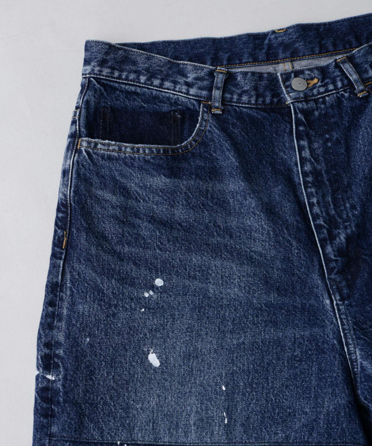 「ASSEMBLANC」リメイクワイドデニムパンツ(セットアップ可) 6685127237