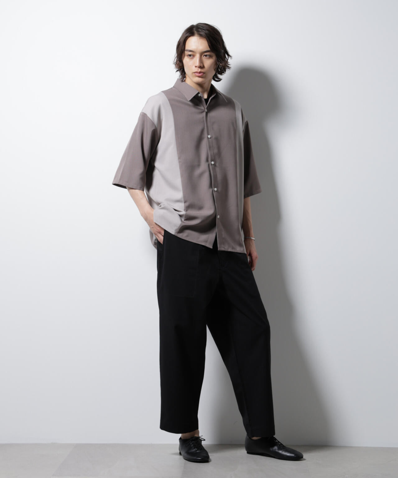 リネンミックスリラックスイージーパンツ 6685127239