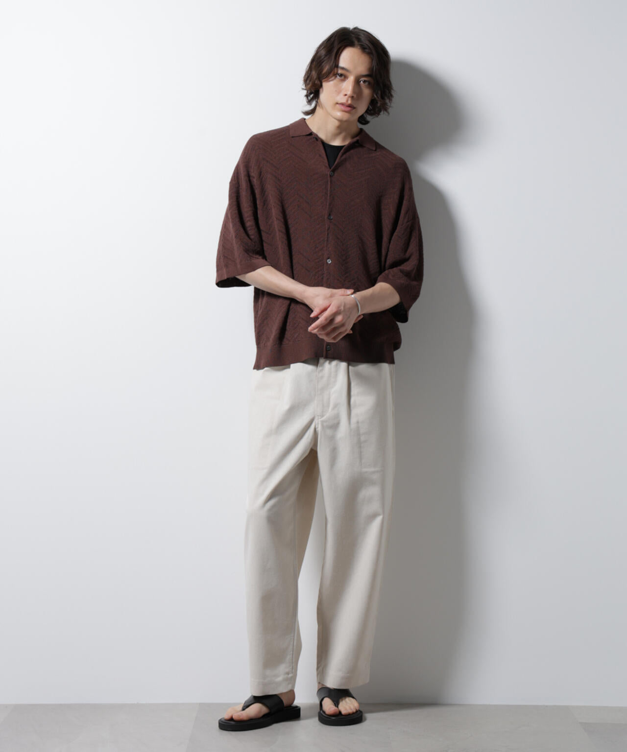 リネンミックスリラックスイージーパンツ 6685127239