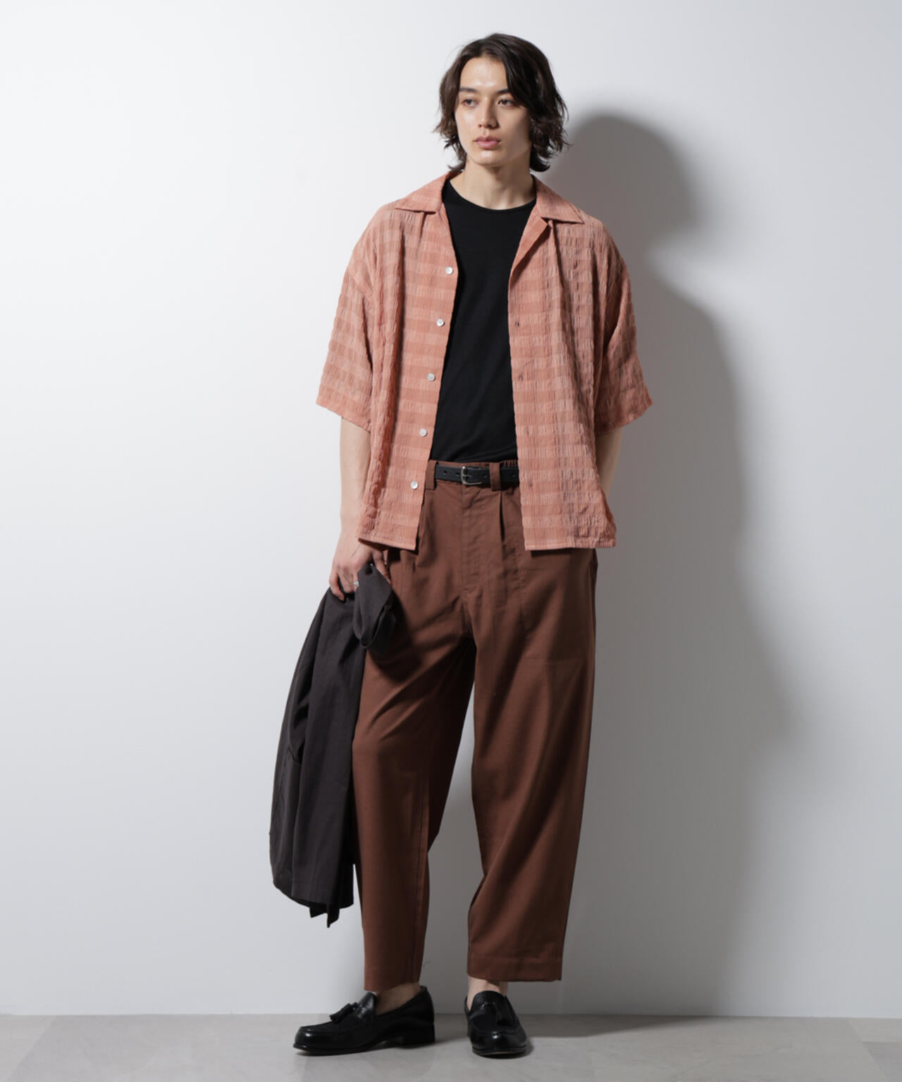 リネンミックスリラックスイージーパンツ 6685127239