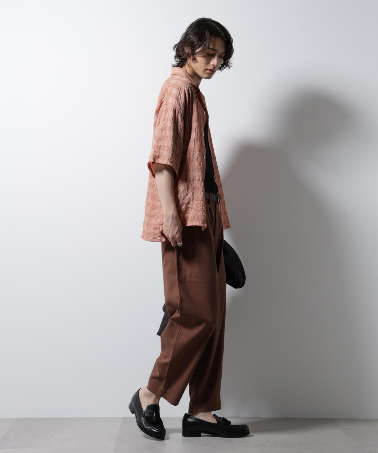 リネンミックスリラックスイージーパンツ 6685127239