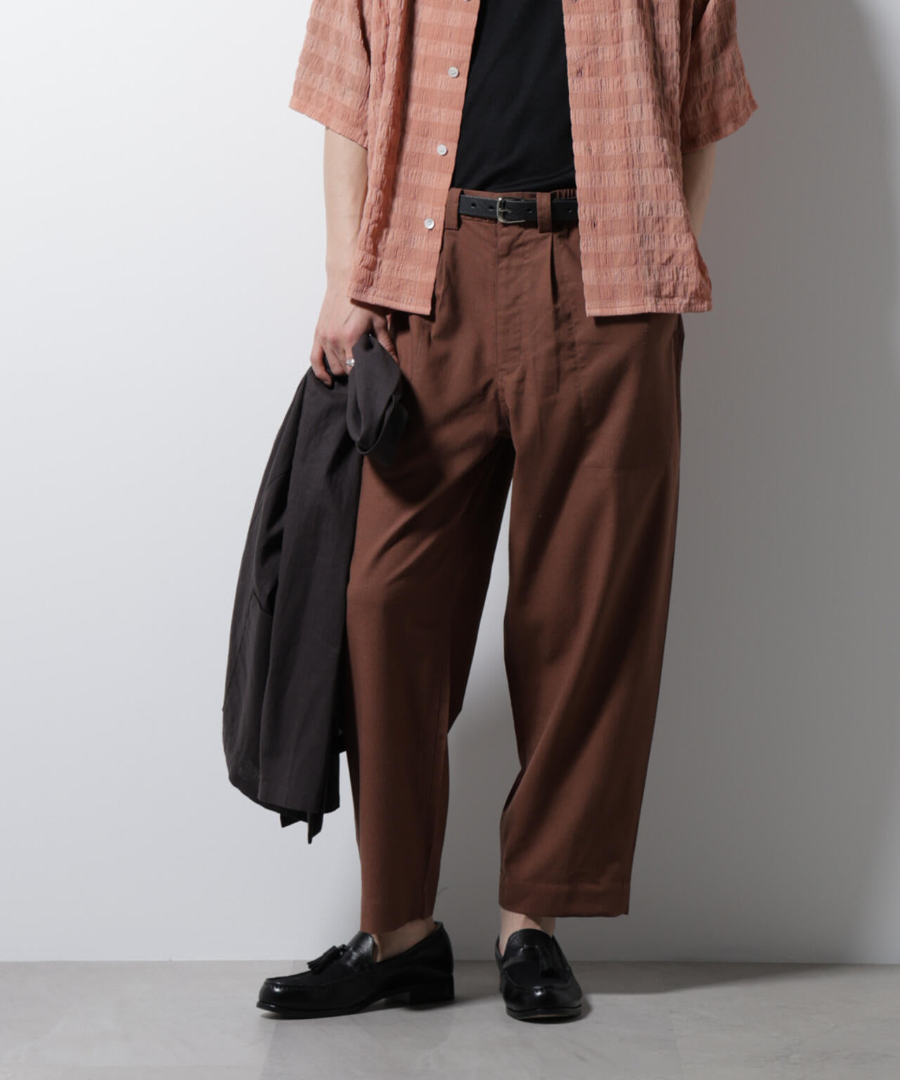 リネンミックスリラックスイージーパンツ 6685127239