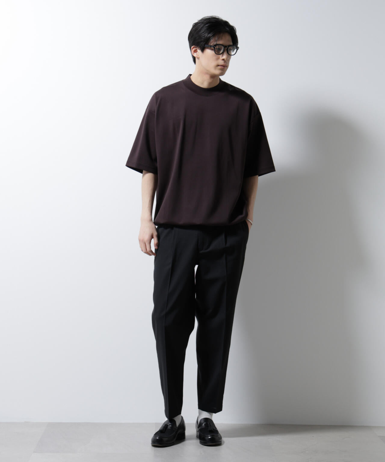 サイドシャーリング リネンパンツ 6685127240