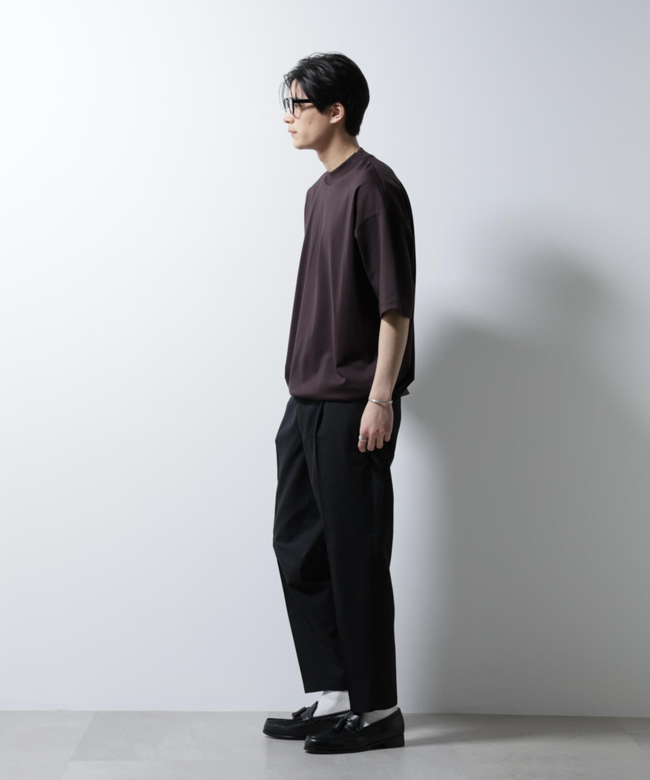 サイドシャーリング リネンパンツ 6685127240