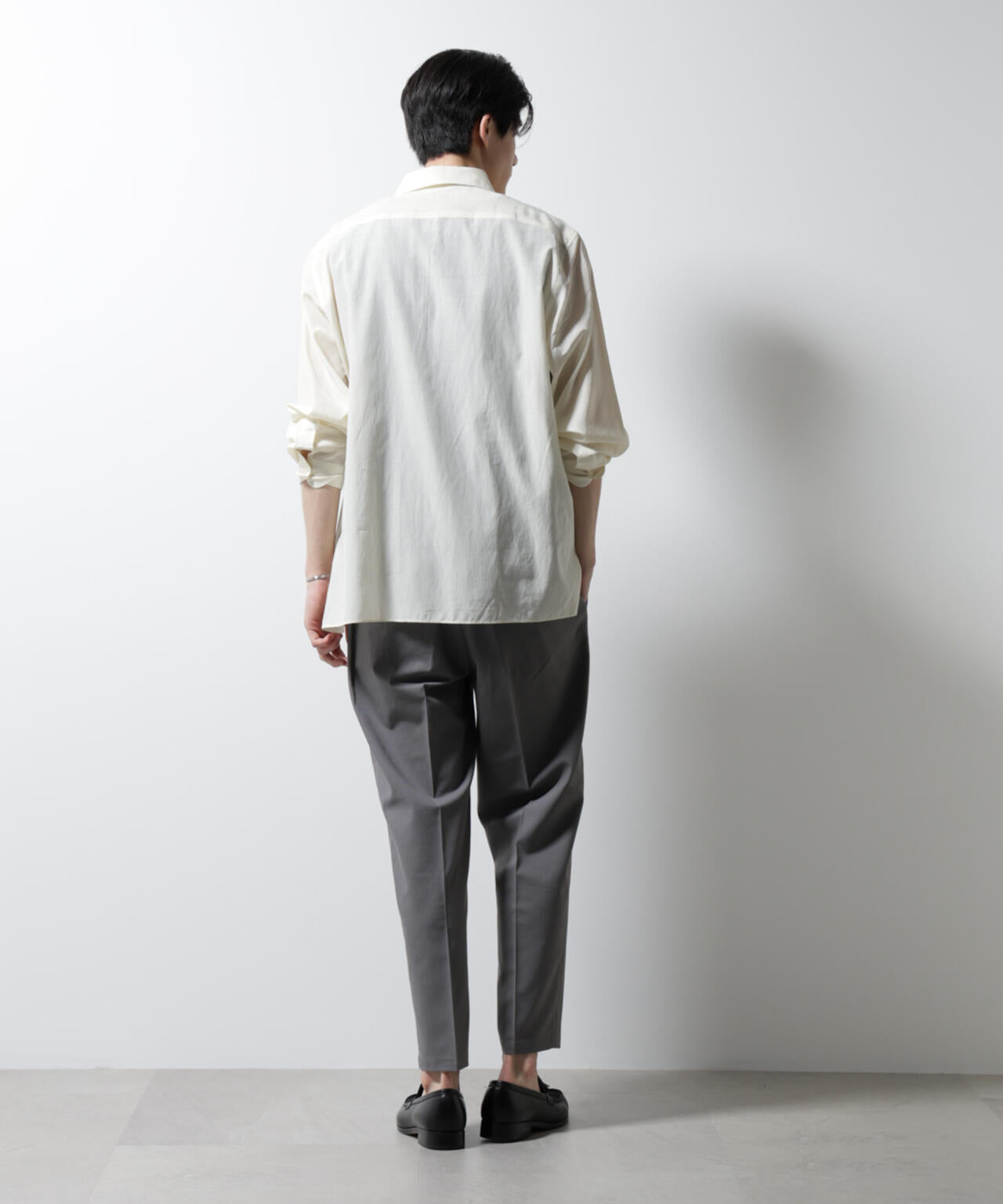 サイドシャーリング リネンパンツ 6685127240