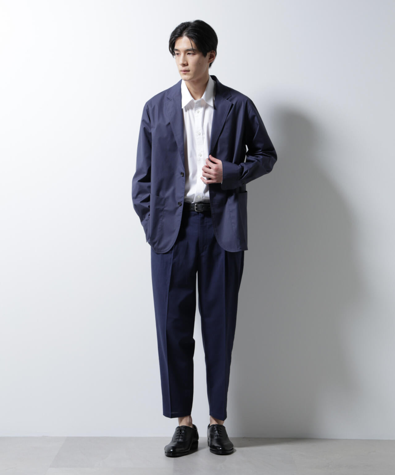 サイドシャーリング リネンパンツ 6685127240