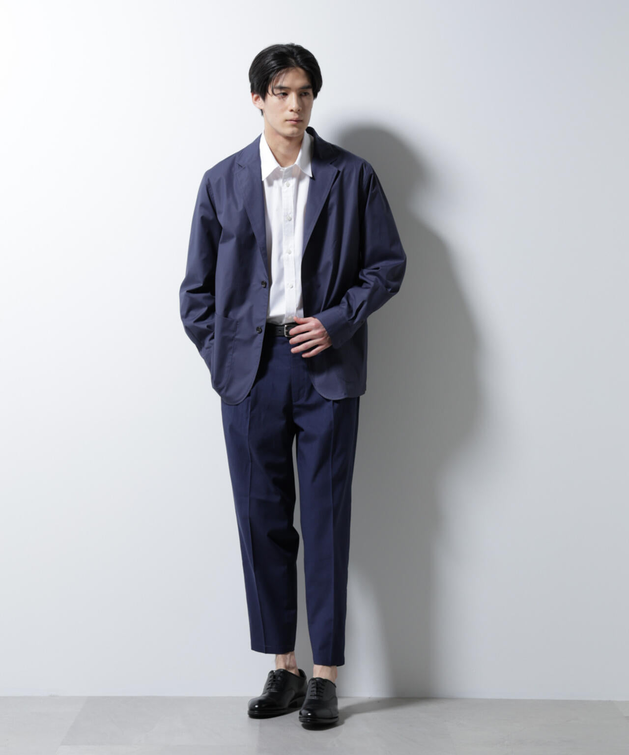 サイドシャーリング リネンパンツ 6685127240