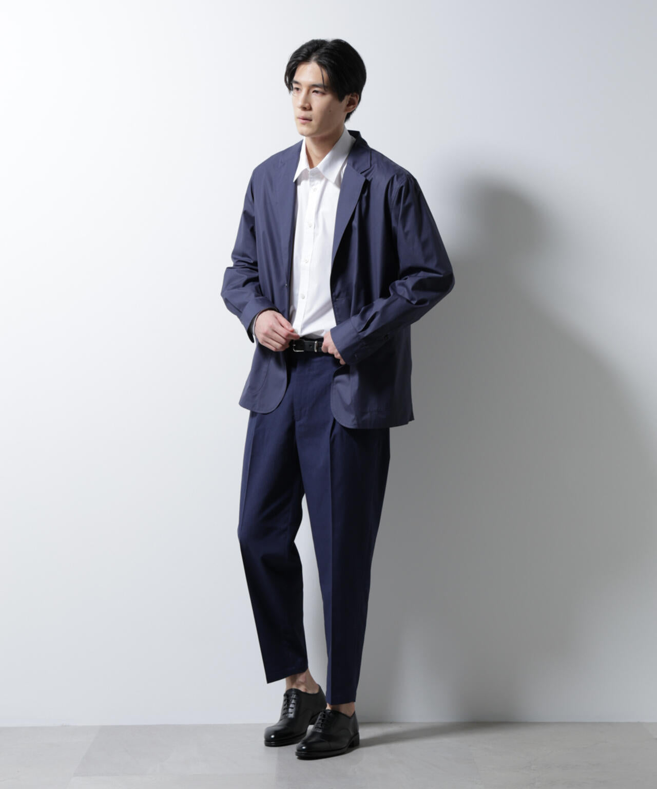 サイドシャーリング リネンパンツ 6685127240