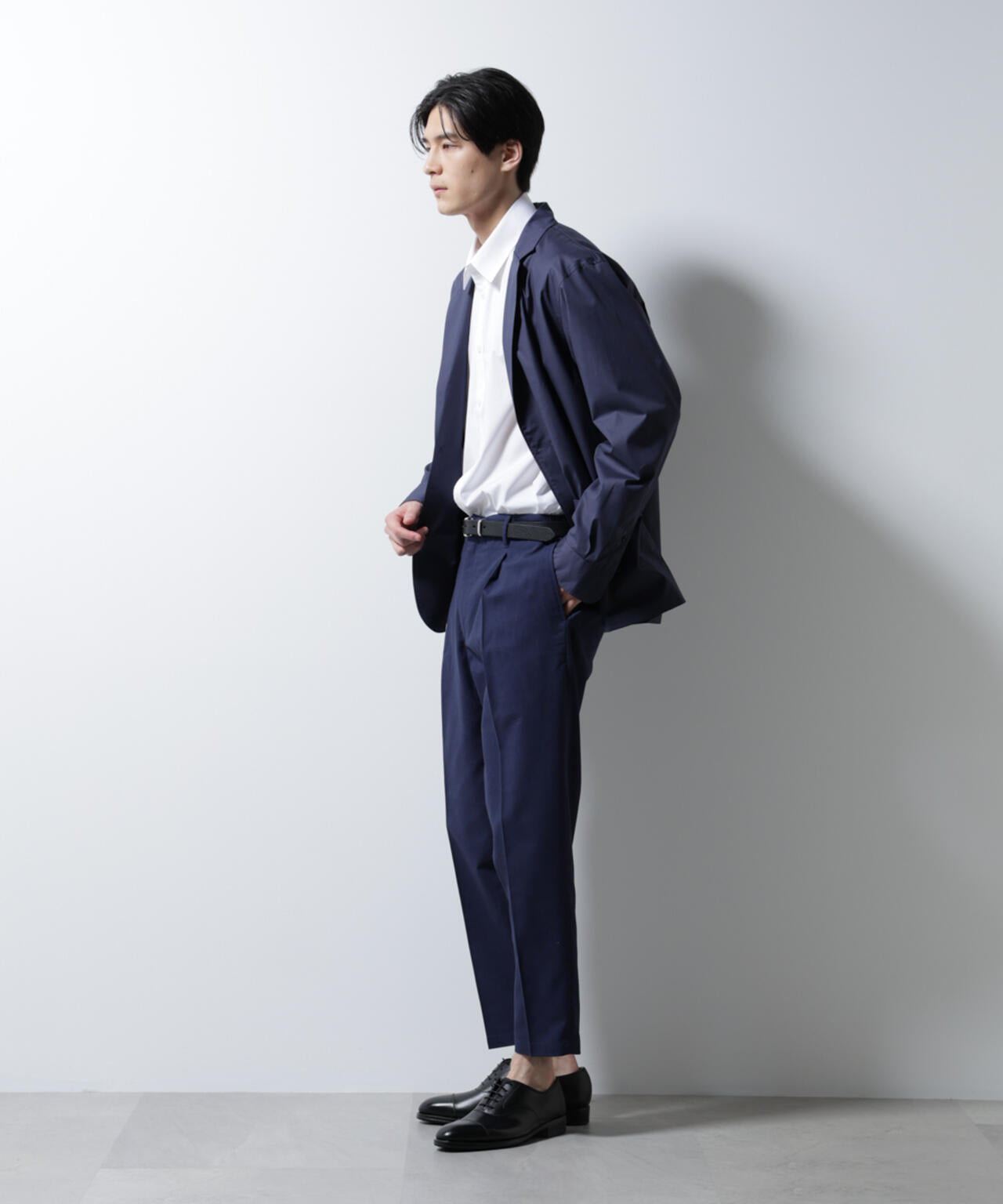 サイドシャーリング リネンパンツ 6685127240