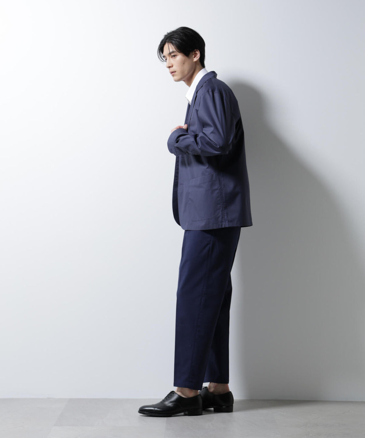 サイドシャーリング リネンパンツ 6685127240