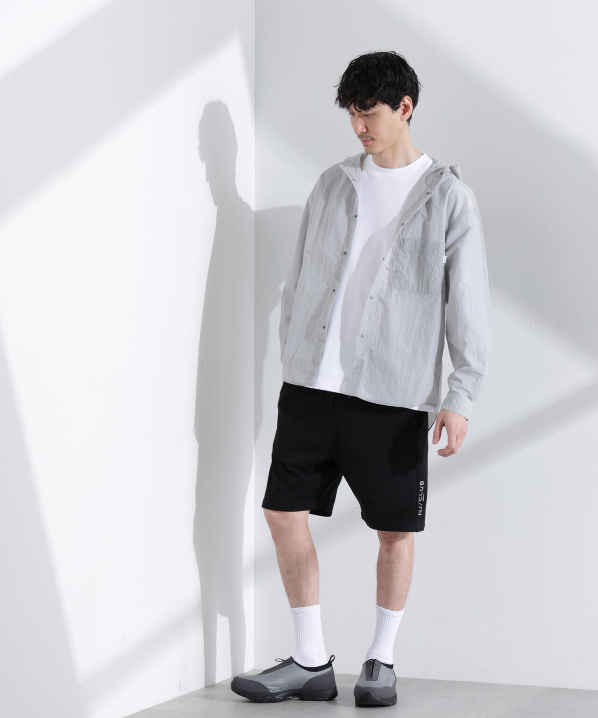 「NJ/CLUB」 USAコットン ハーフパンツ 6685128202