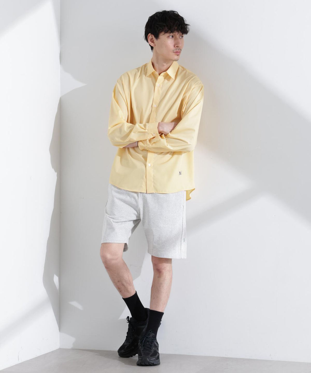 「NJ/CLUB」 USAコットン ハーフパンツ 6685128202
