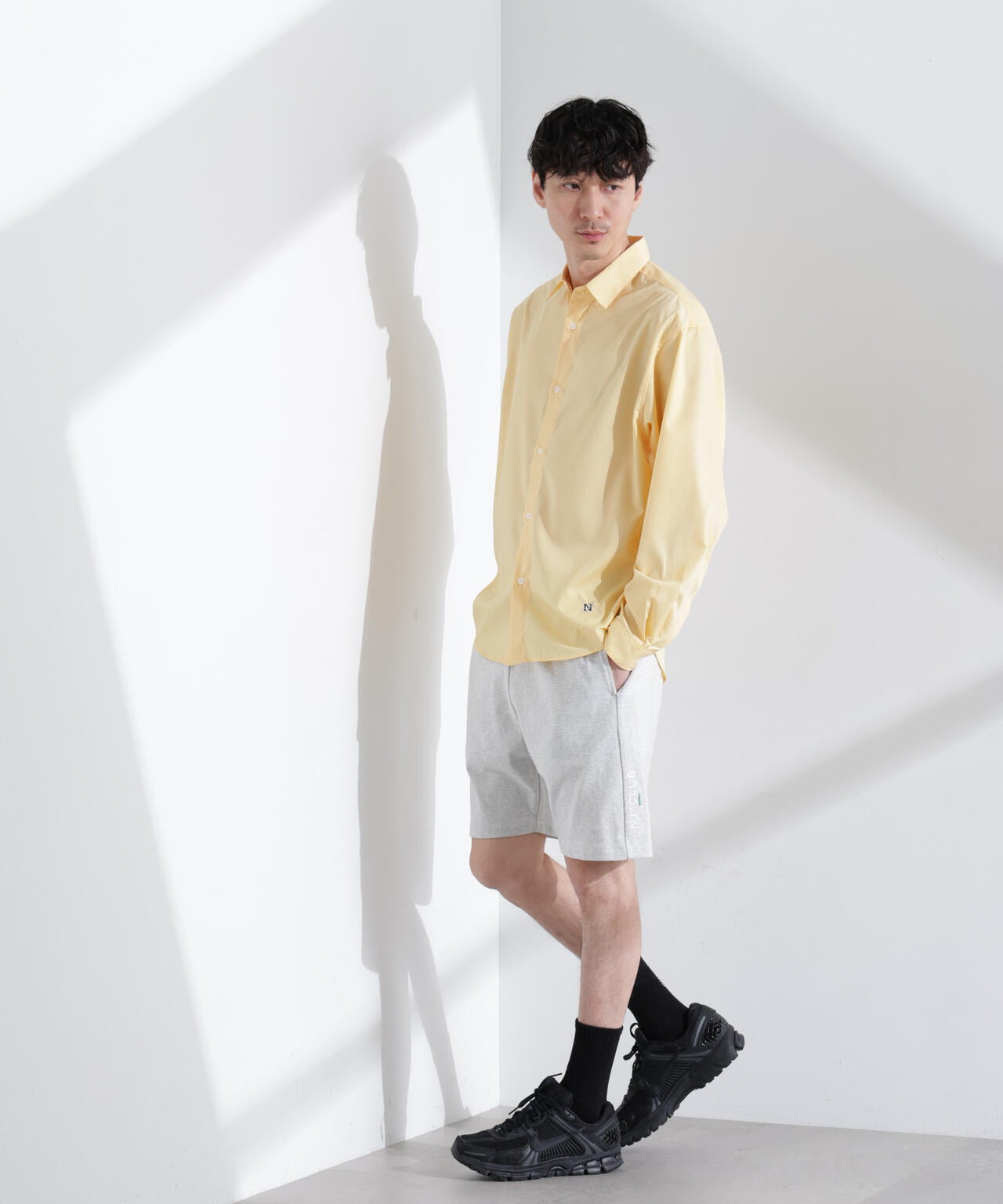 「NJ/CLUB」 USAコットン ハーフパンツ 6685128202