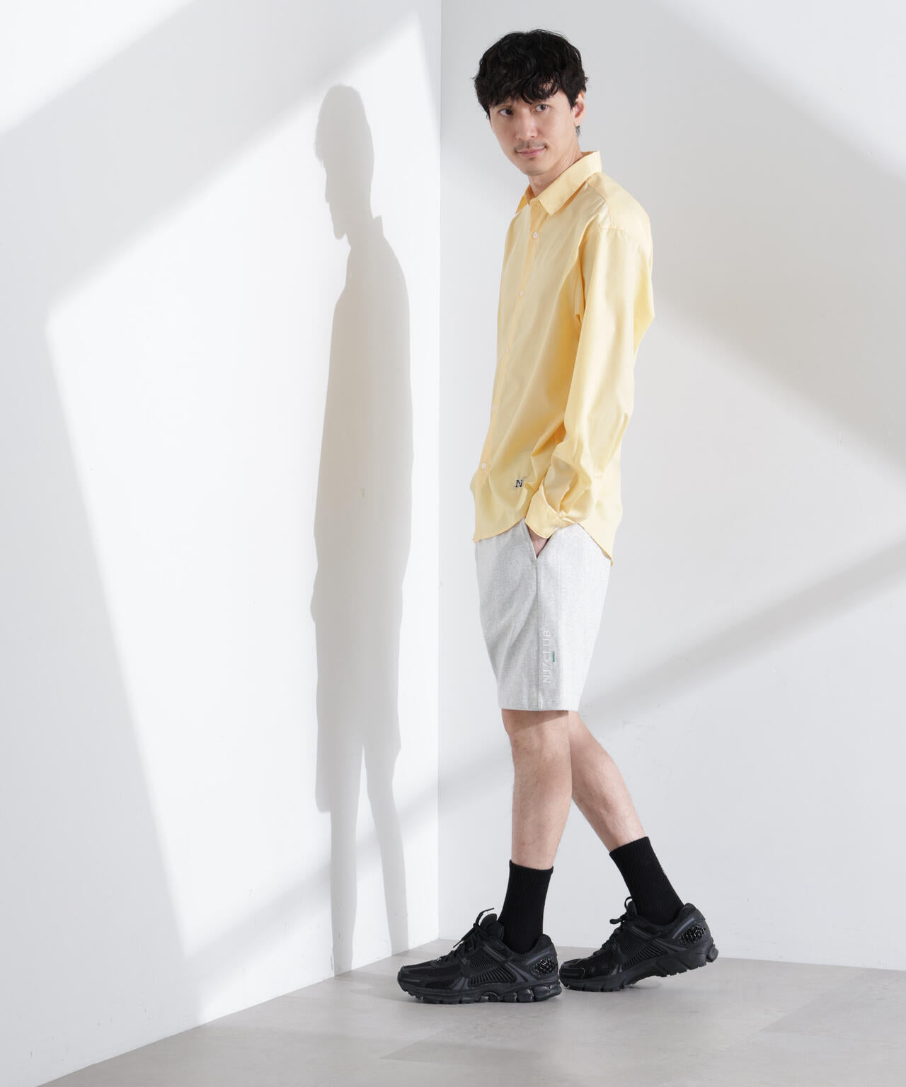 「NJ/CLUB」 USAコットン ハーフパンツ 6685128202