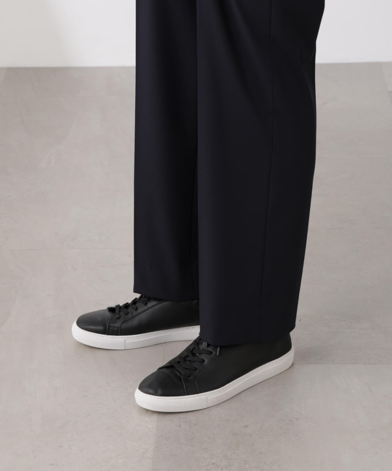 「N TROUSERS BASIC」トロピカルストレッチストレートパンツ(セットアップ可) 6685129203