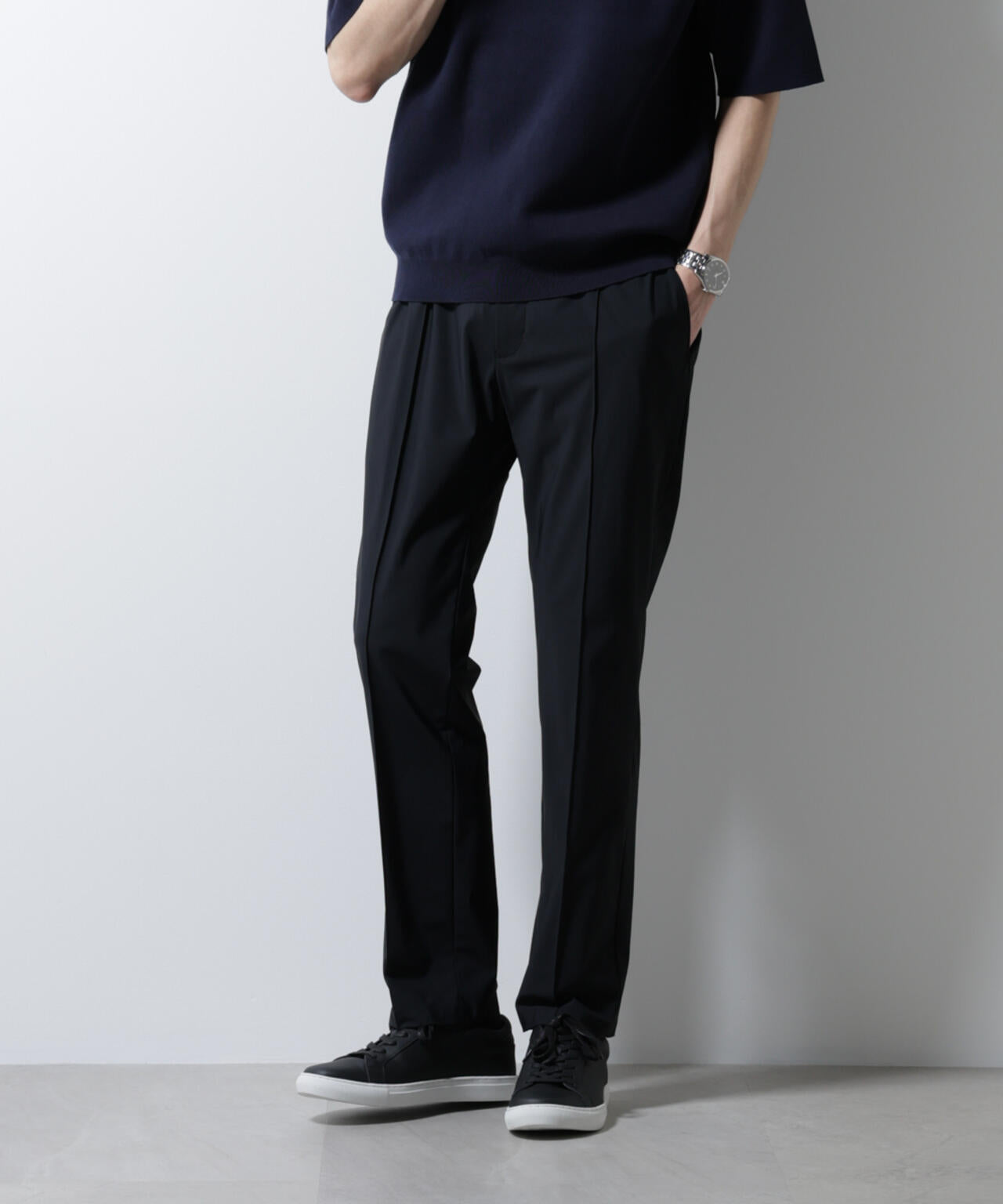 「N TROUSERS PREMIUM」クールタッチ4WAYストレッチパンツ撥水(セットアップ可) 6685129205