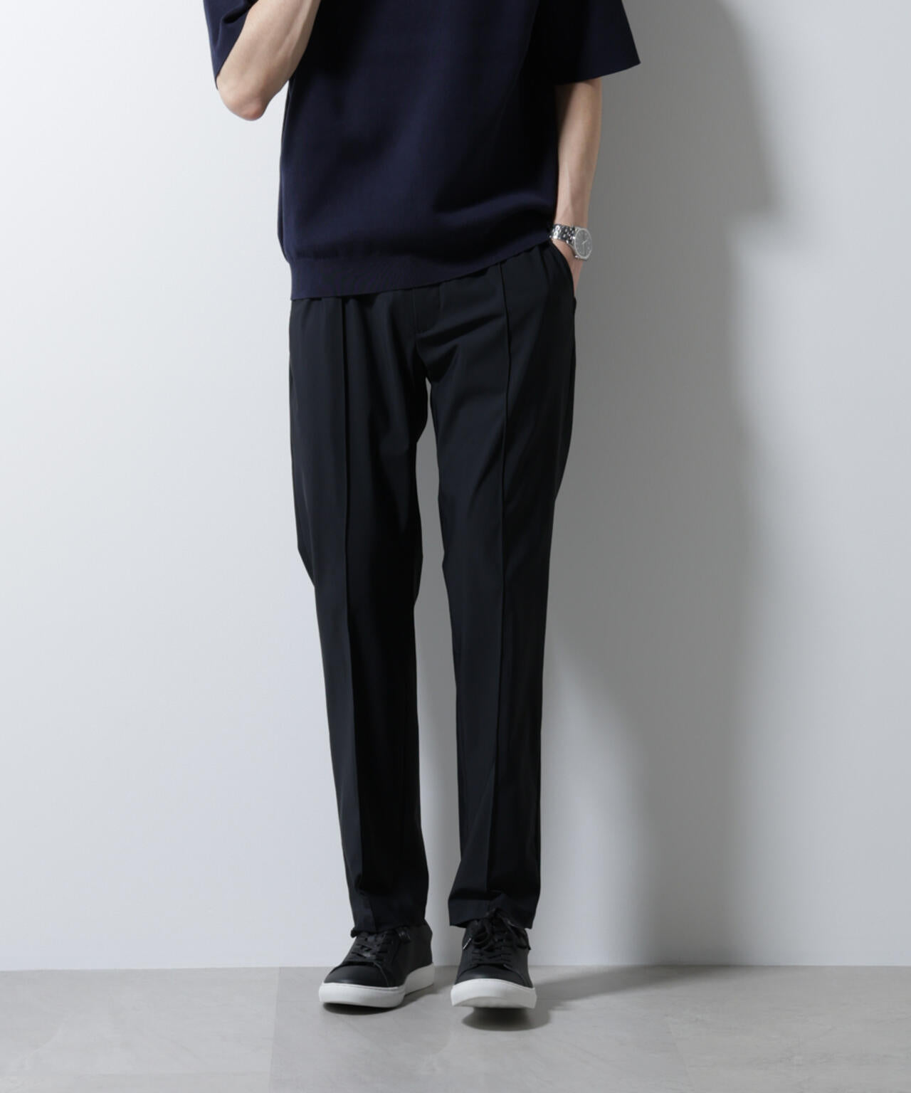 「N TROUSERS PREMIUM」クールタッチ4WAYストレッチパンツ撥水(セットアップ可) 6685129205