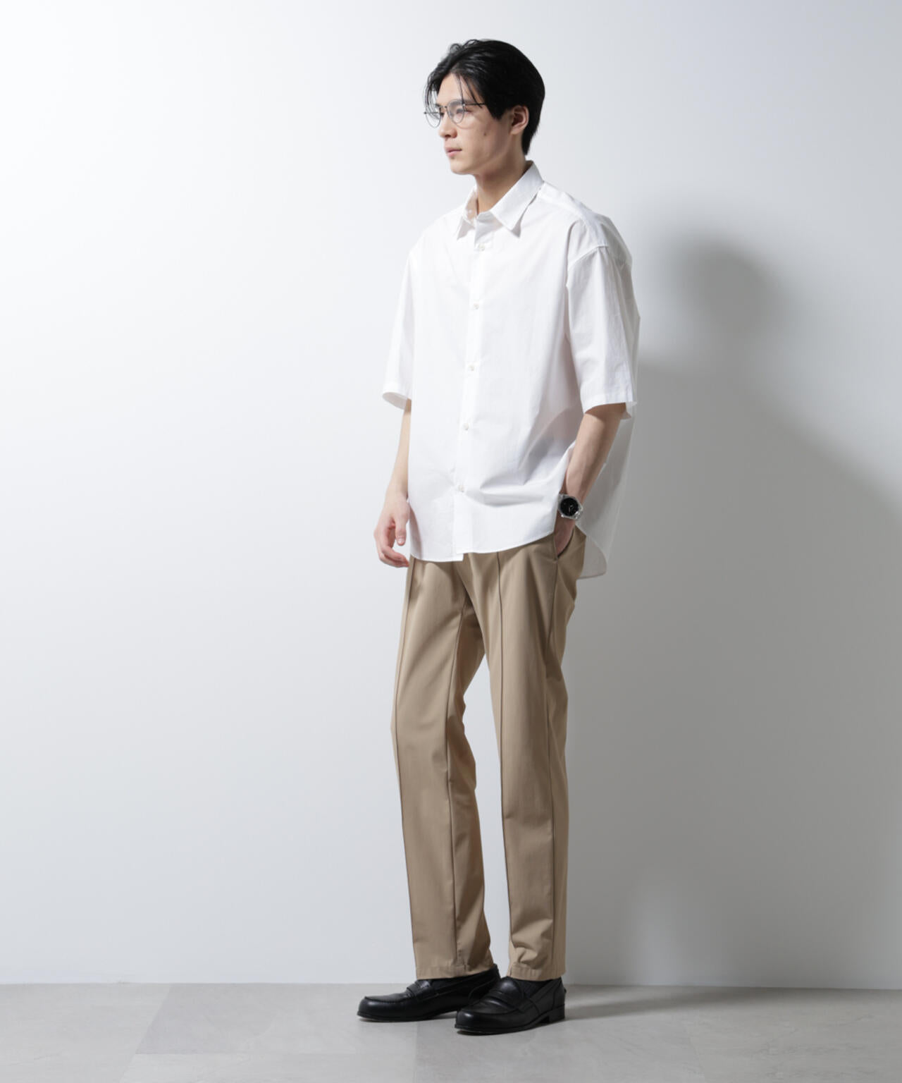 「N TROUSERS PREMIUM」クールタッチ4WAYストレッチパンツ撥水(セットアップ可) 6685129205