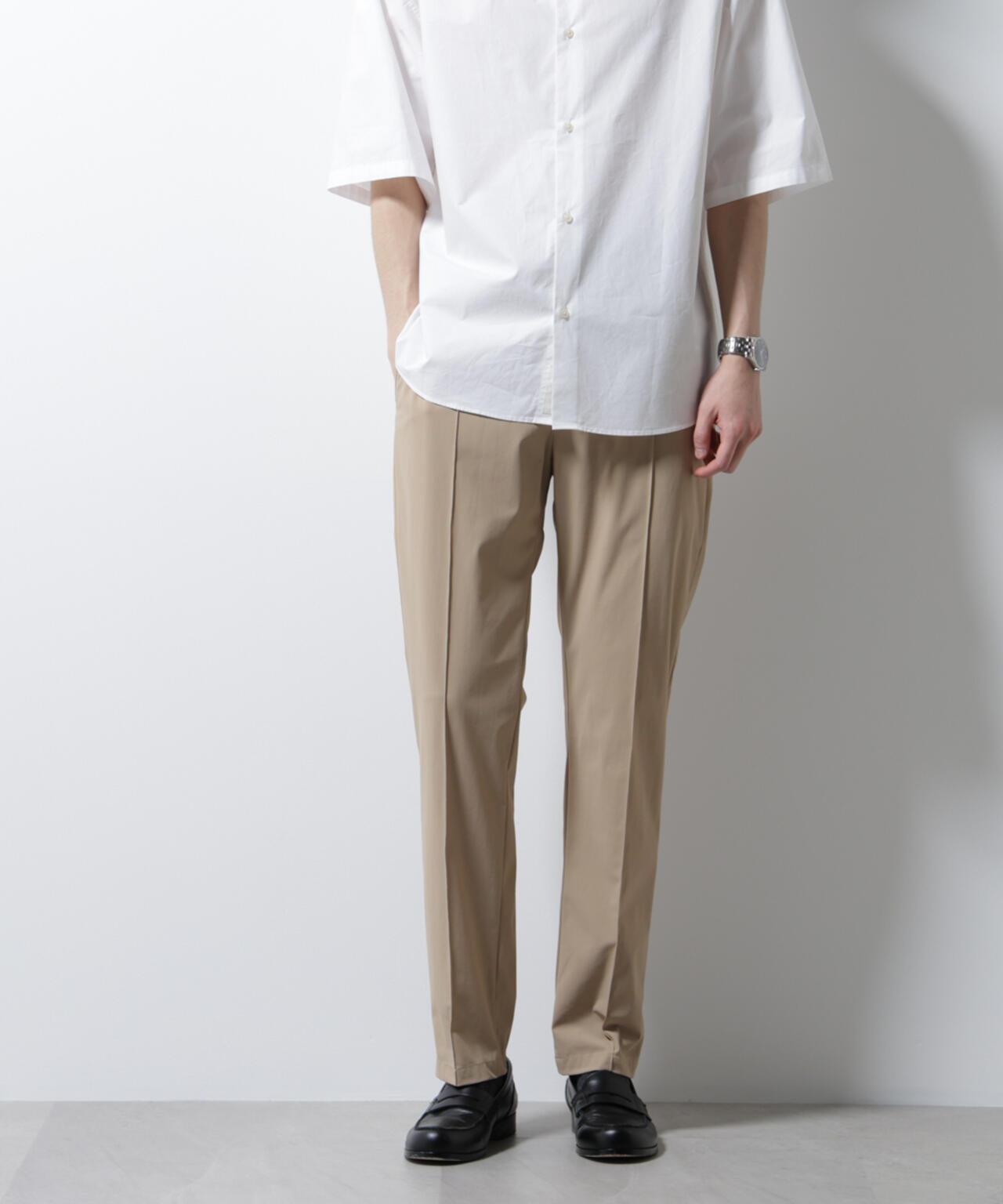 「N TROUSERS PREMIUM」クールタッチ4WAYストレッチパンツ撥水(セットアップ可) 6685129205