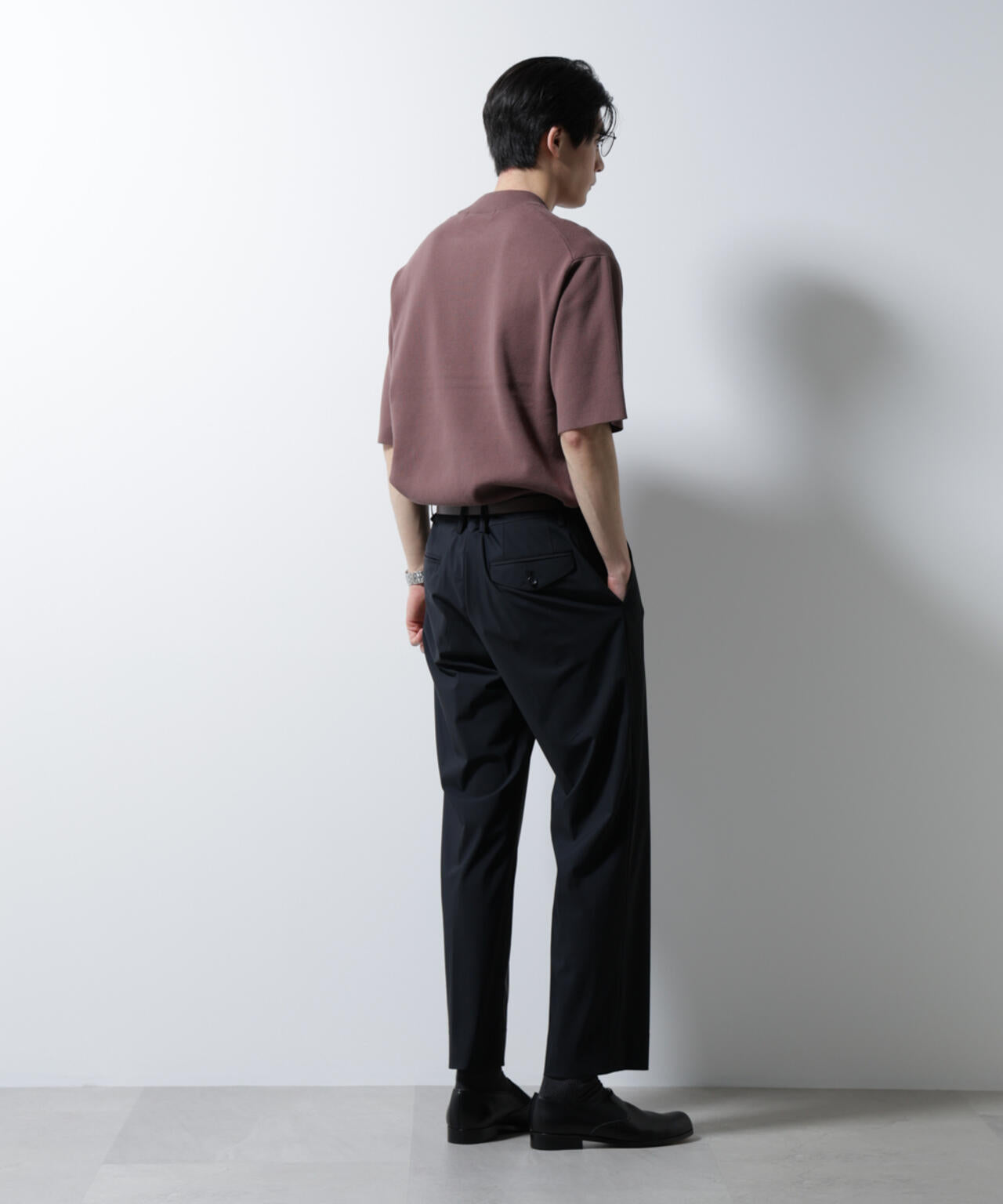 「NTROUSERS PREMIUM」クールタッチストレッチストレートパンツ撥水(セットアップ可) 6685129206