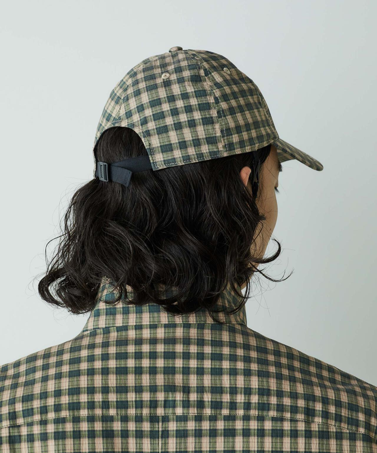 「HOTEL PALACE」 オテルパラス デジタルプリントチェックキャップ 6685139201