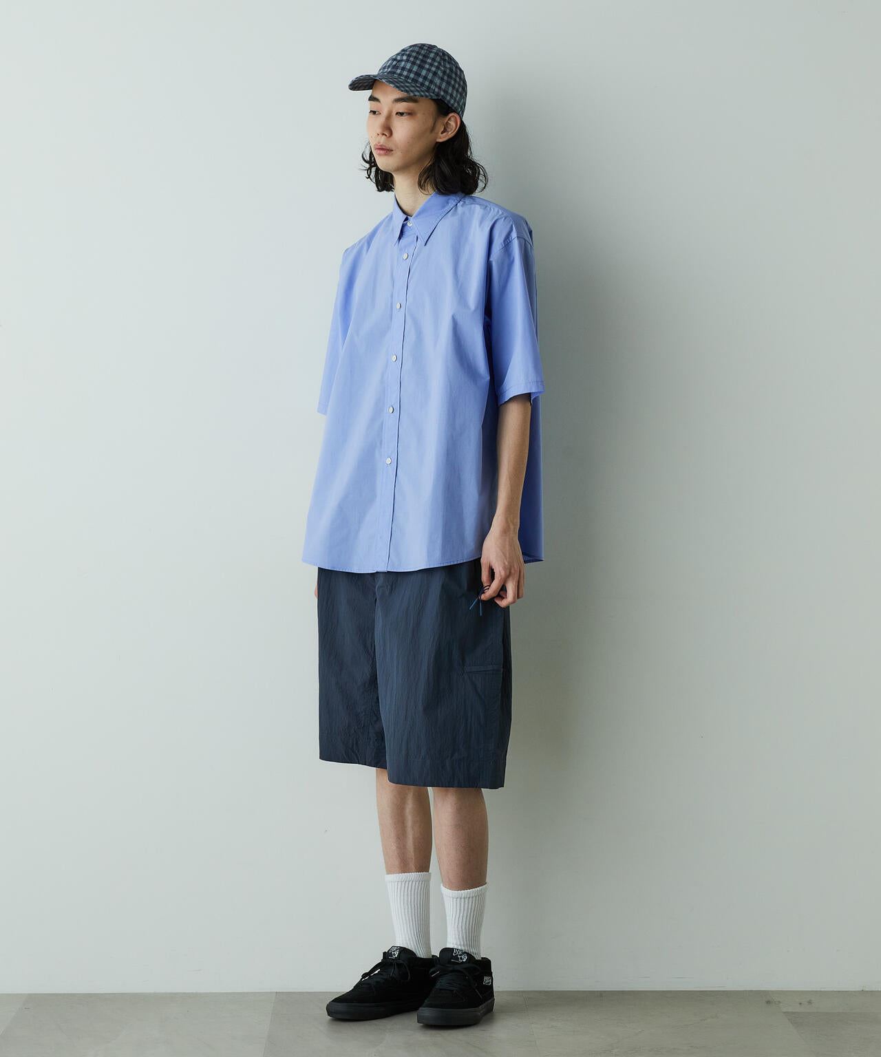 「HOTEL PALACE」 オテルパラス デジタルプリントチェックキャップ 6685139201