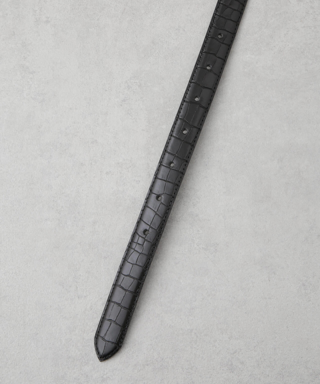 日本製 クロコ型押しベルト 6685150206